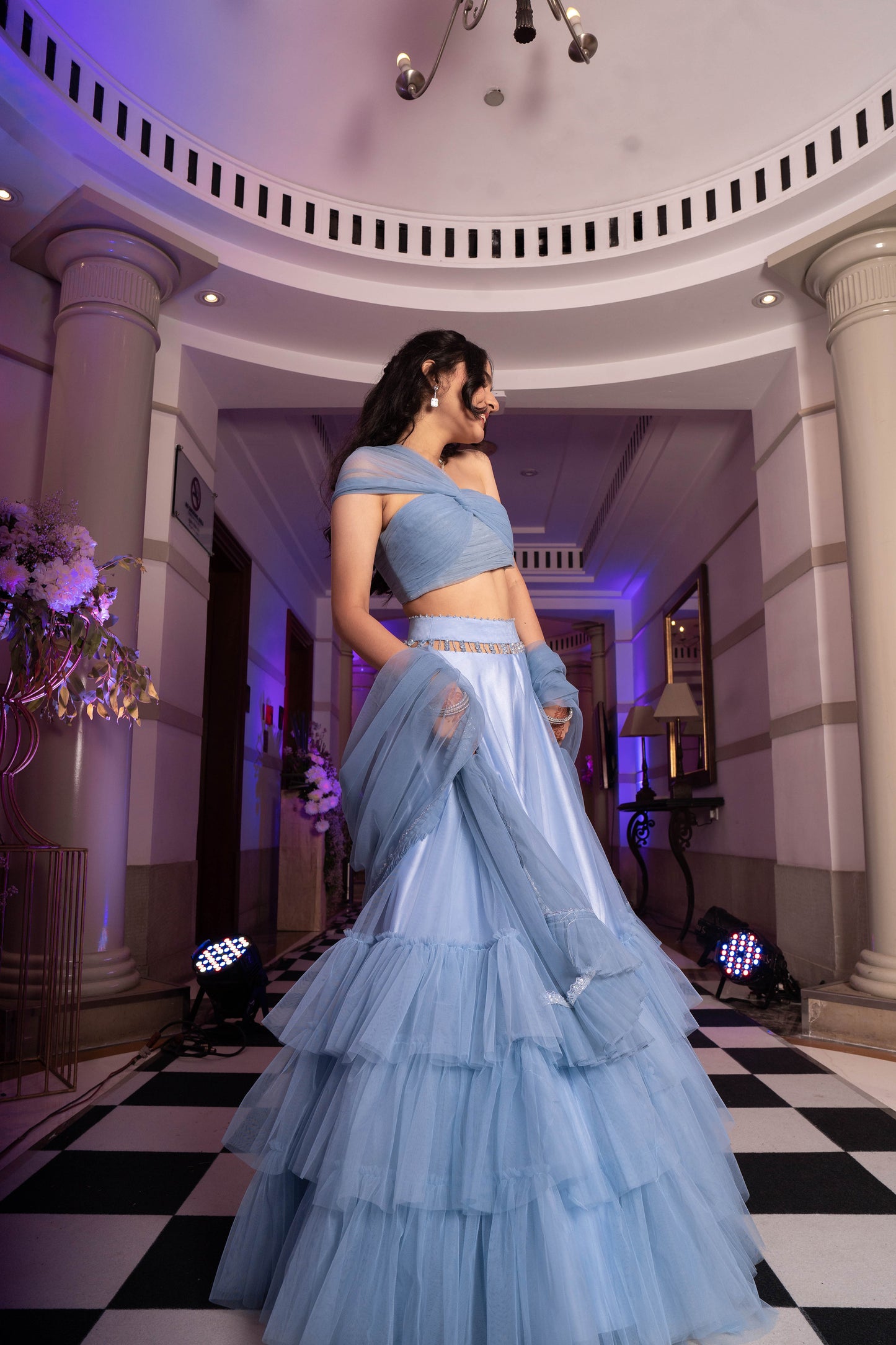 Frost Lehenga Set