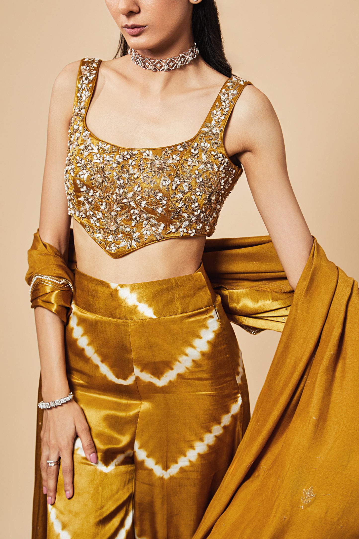 Golden Marigold Pant set