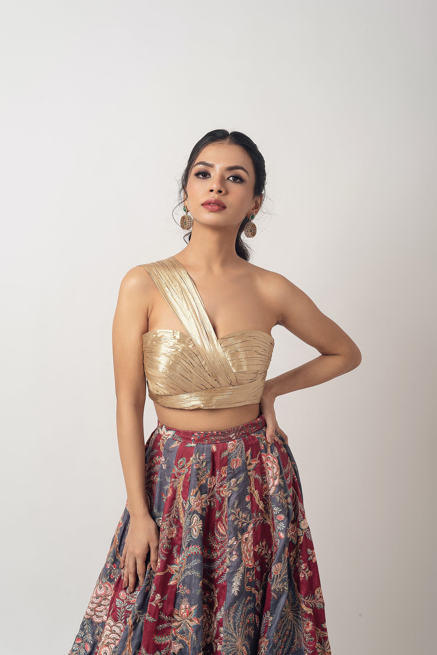 Golden Twilight Lehenga